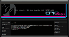 Desktop Screenshot of epicvinyl.com